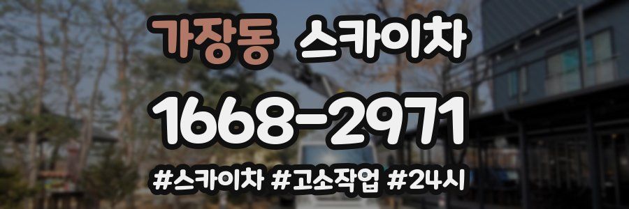 가장동 스카이차