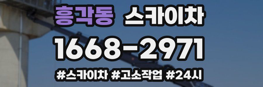 흥각동 스카이차