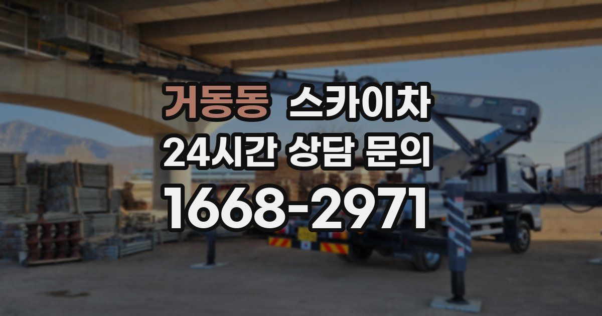 거동동 스카이차