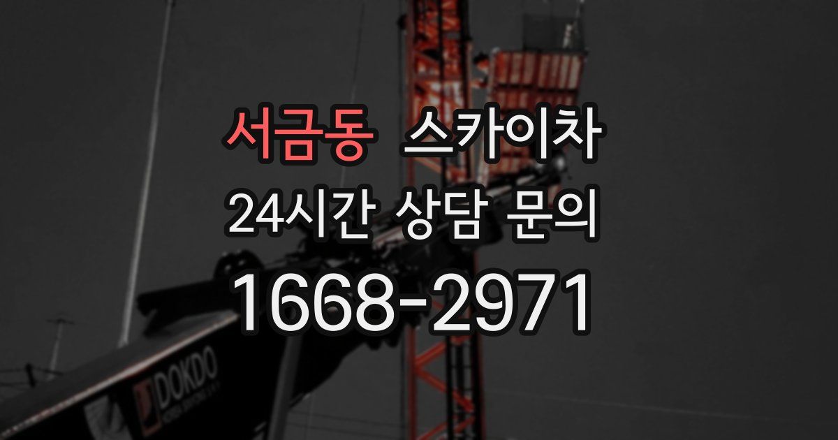 서금동 스카이차