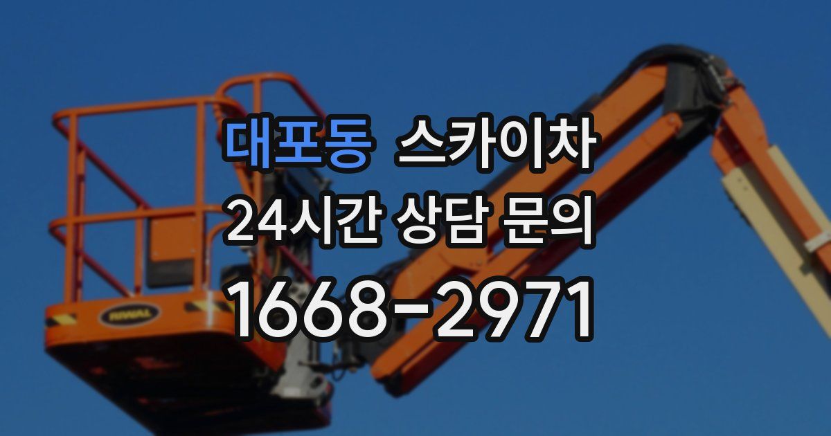 대포동 스카이차