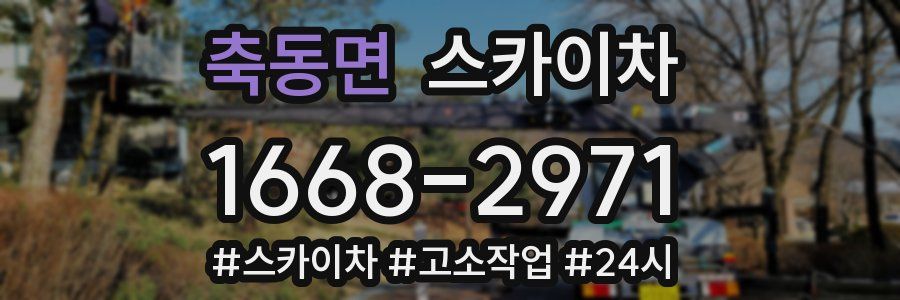 축동면 스카이차