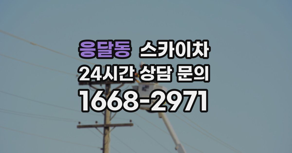 응달동 스카이차