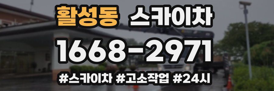 활성동 스카이차