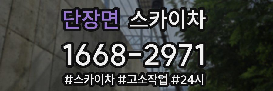 단장면 스카이차