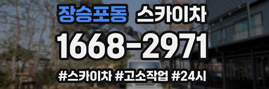 장승포동 스카이차