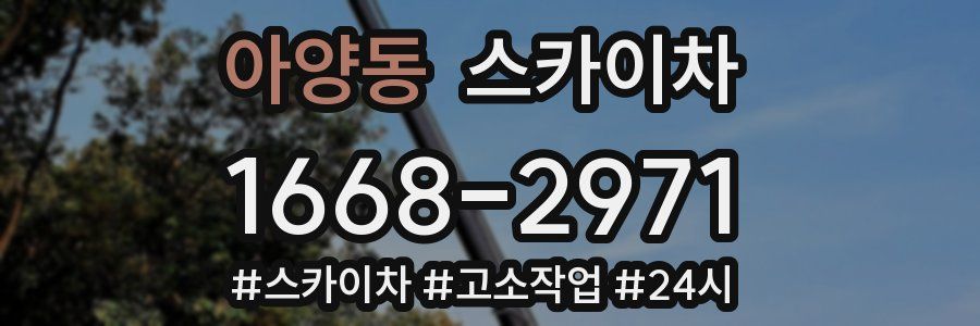 아양동 스카이차