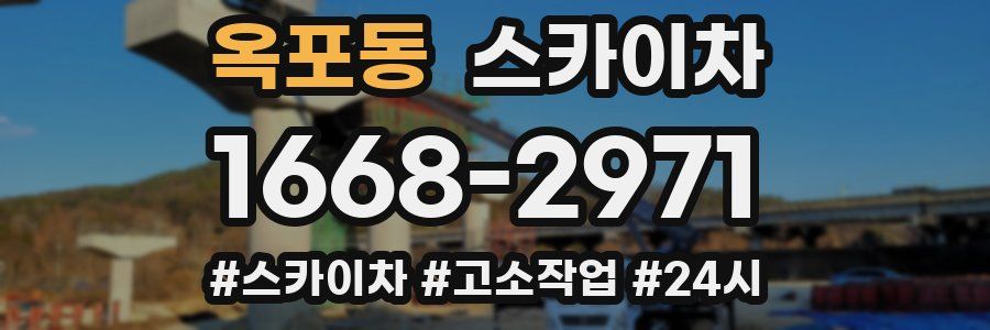 옥포동 스카이차