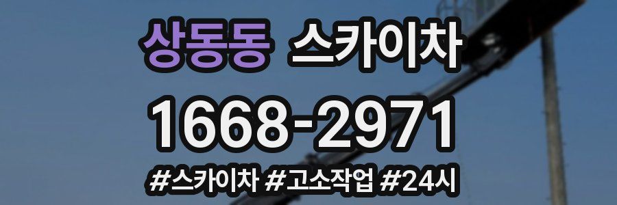 상동동 스카이차