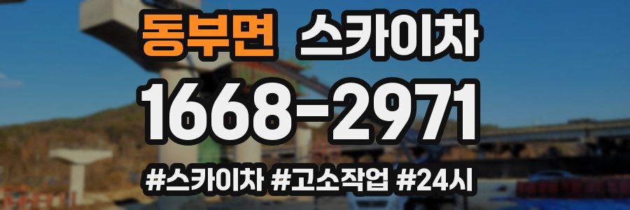동부면 스카이차
