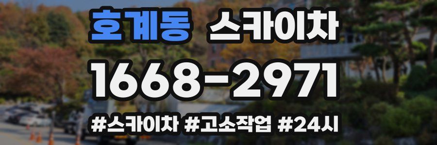 호계동 스카이차