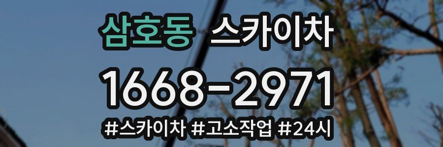 삼호동 스카이차