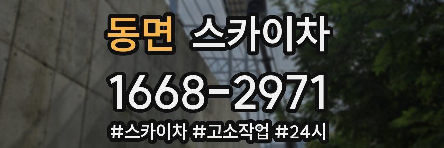 동면 스카이차