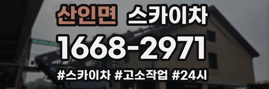 산인면 스카이차