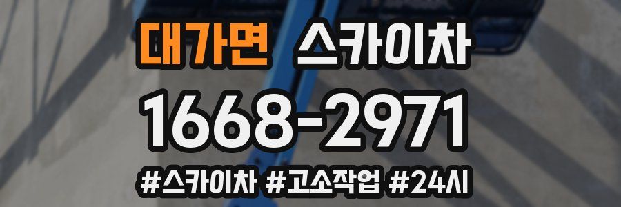대가면 스카이차
