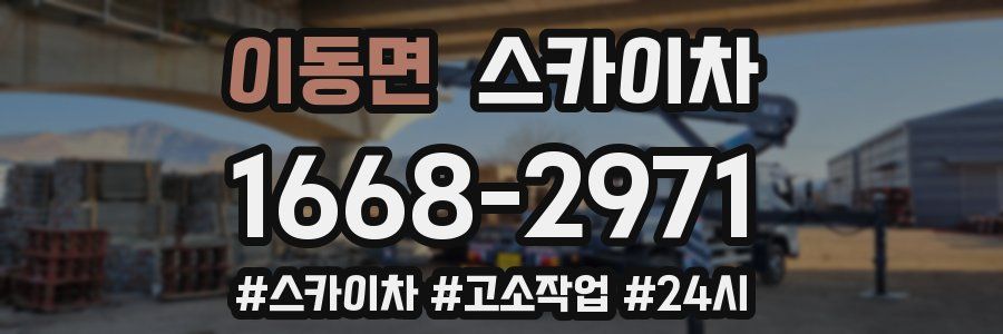 이동면 스카이차