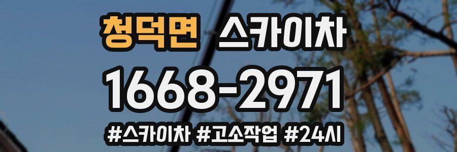 청덕면 스카이차