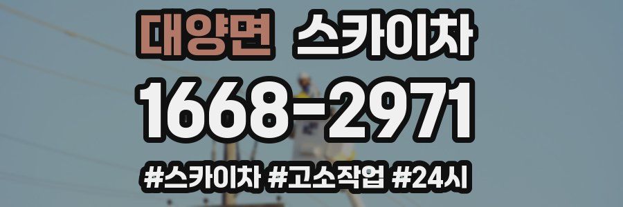 대양면 스카이차