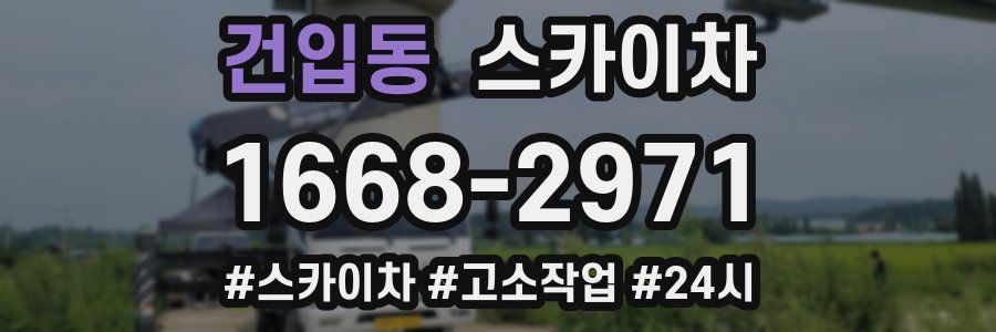 건입동 스카이차