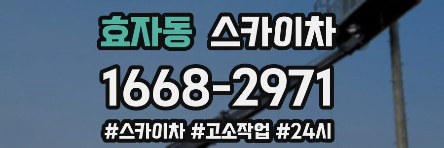 효자동 스카이차