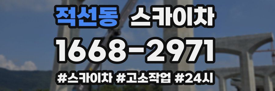 적선동 스카이차