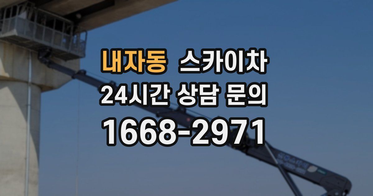 내자동 스카이차