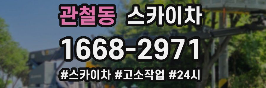 관철동 스카이차