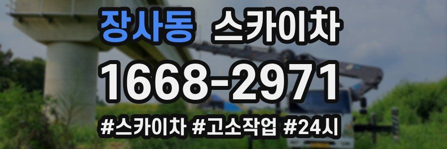 장사동 스카이차