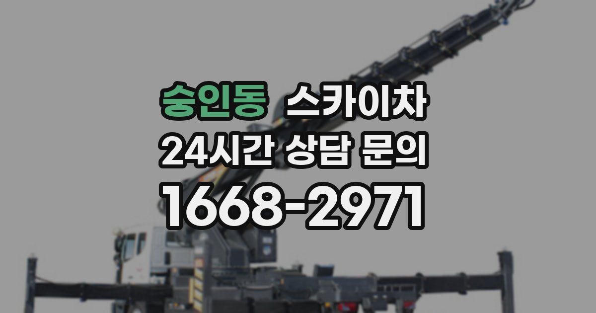 숭인동 스카이차