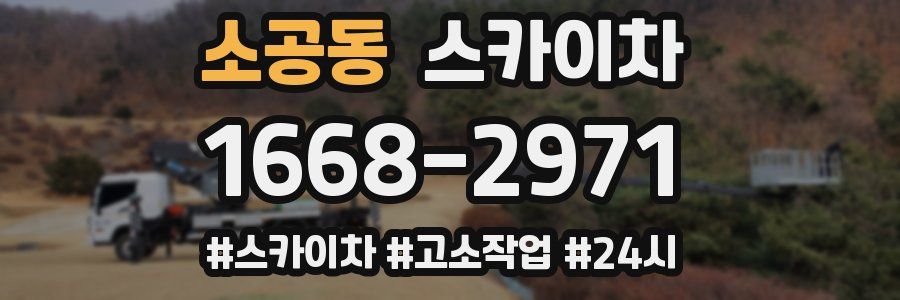 소공동 스카이차