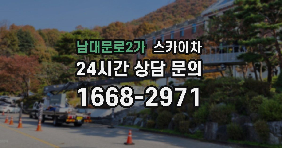 남대문로2가 스카이차