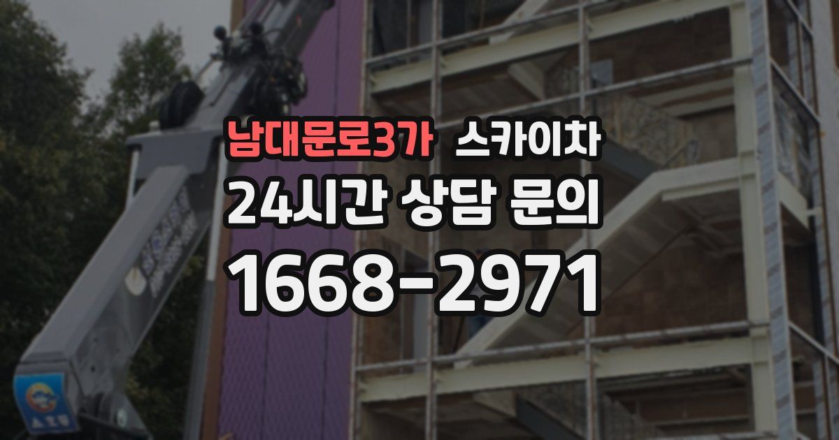 남대문로3가 스카이차