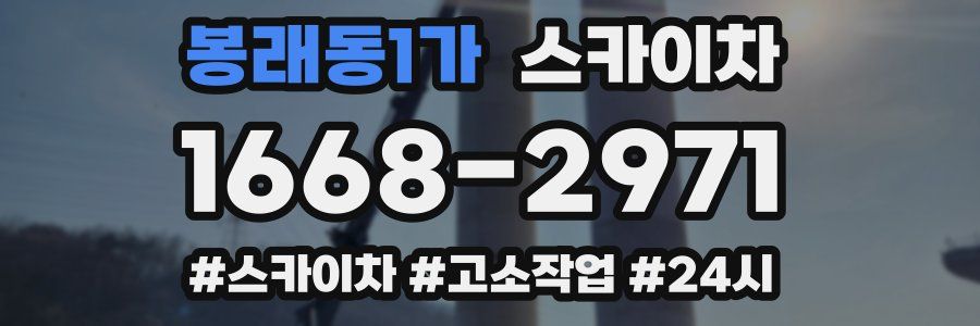 봉래동1가 스카이차