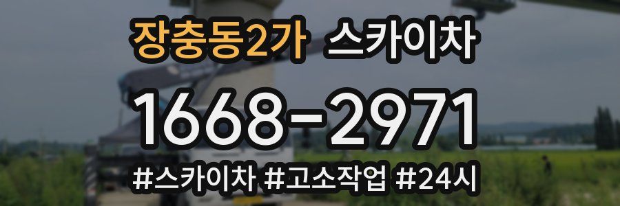 장충동2가 스카이차