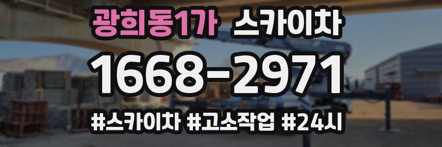 광희동1가 스카이차