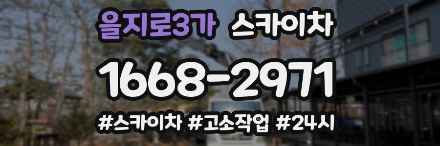 을지로3가 스카이차