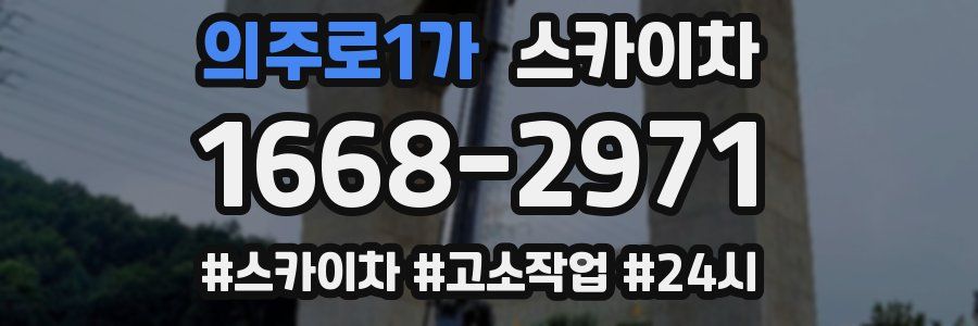 의주로1가 스카이차