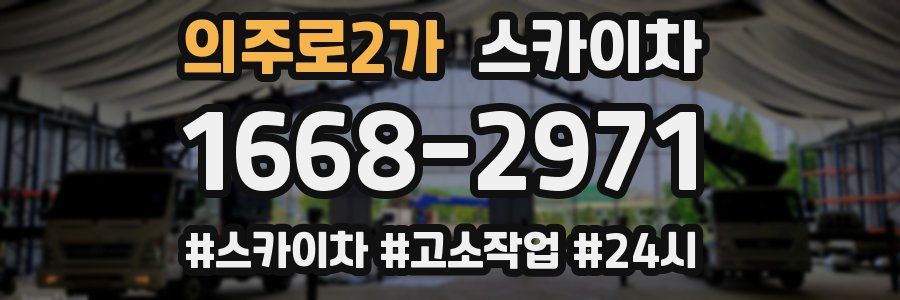 의주로2가 스카이차