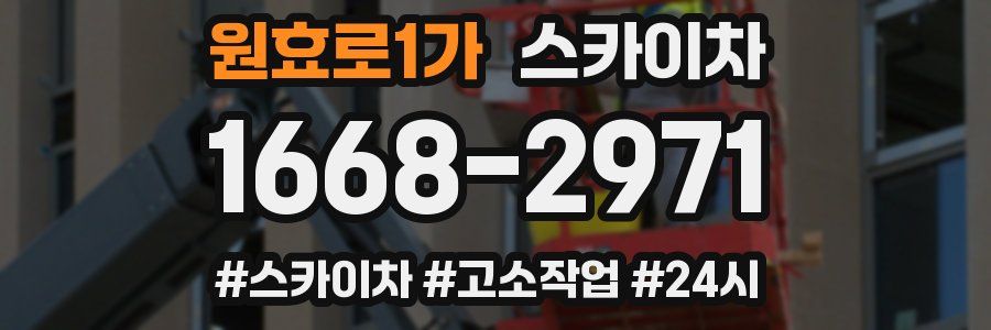 원효로1가 스카이차