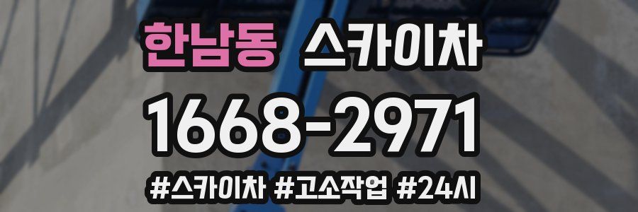 한남동 스카이차