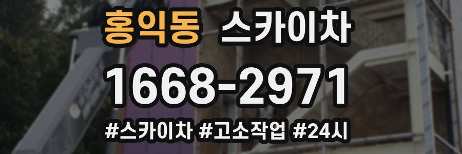 홍익동 스카이차