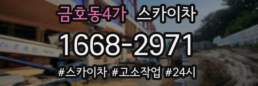 금호동4가 스카이차