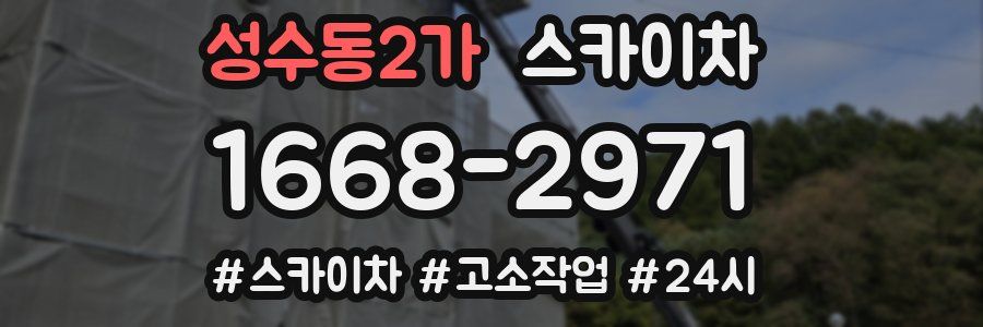 성수동2가 스카이차