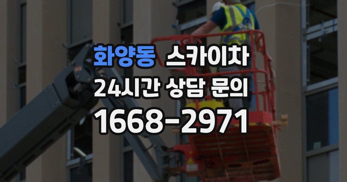 화양동 스카이차