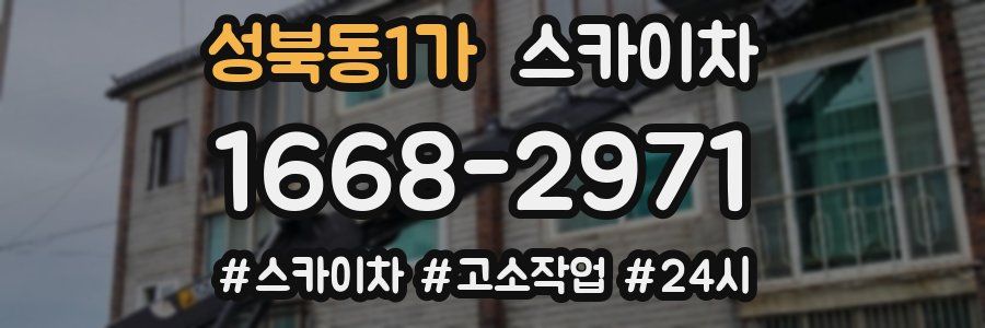 성북동1가 스카이차