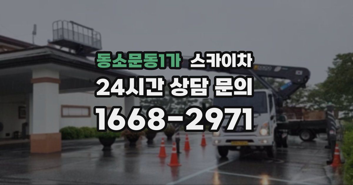 동소문동1가 스카이차