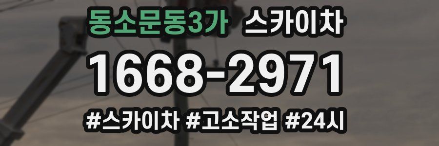 동소문동3가 스카이차