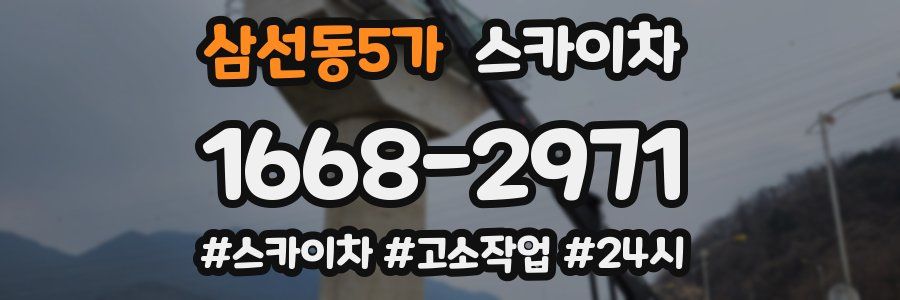 삼선동5가 스카이차