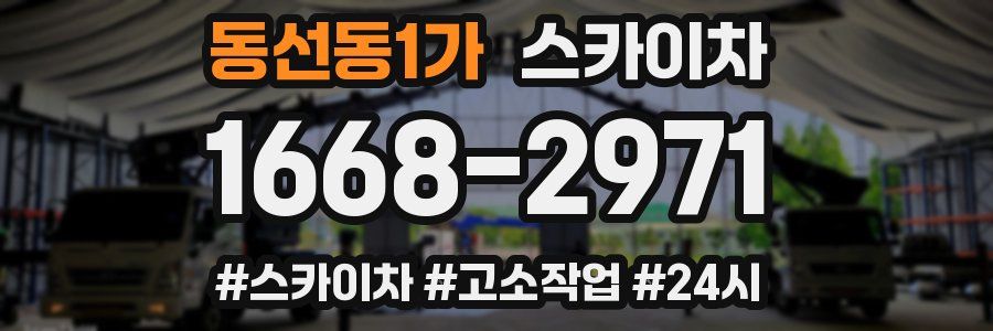 동선동1가 스카이차