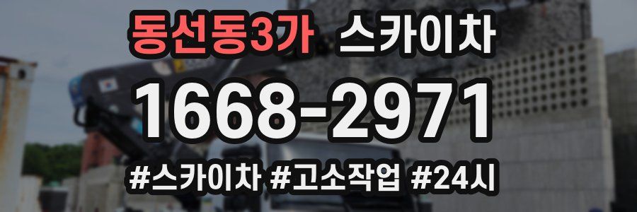동선동3가 스카이차